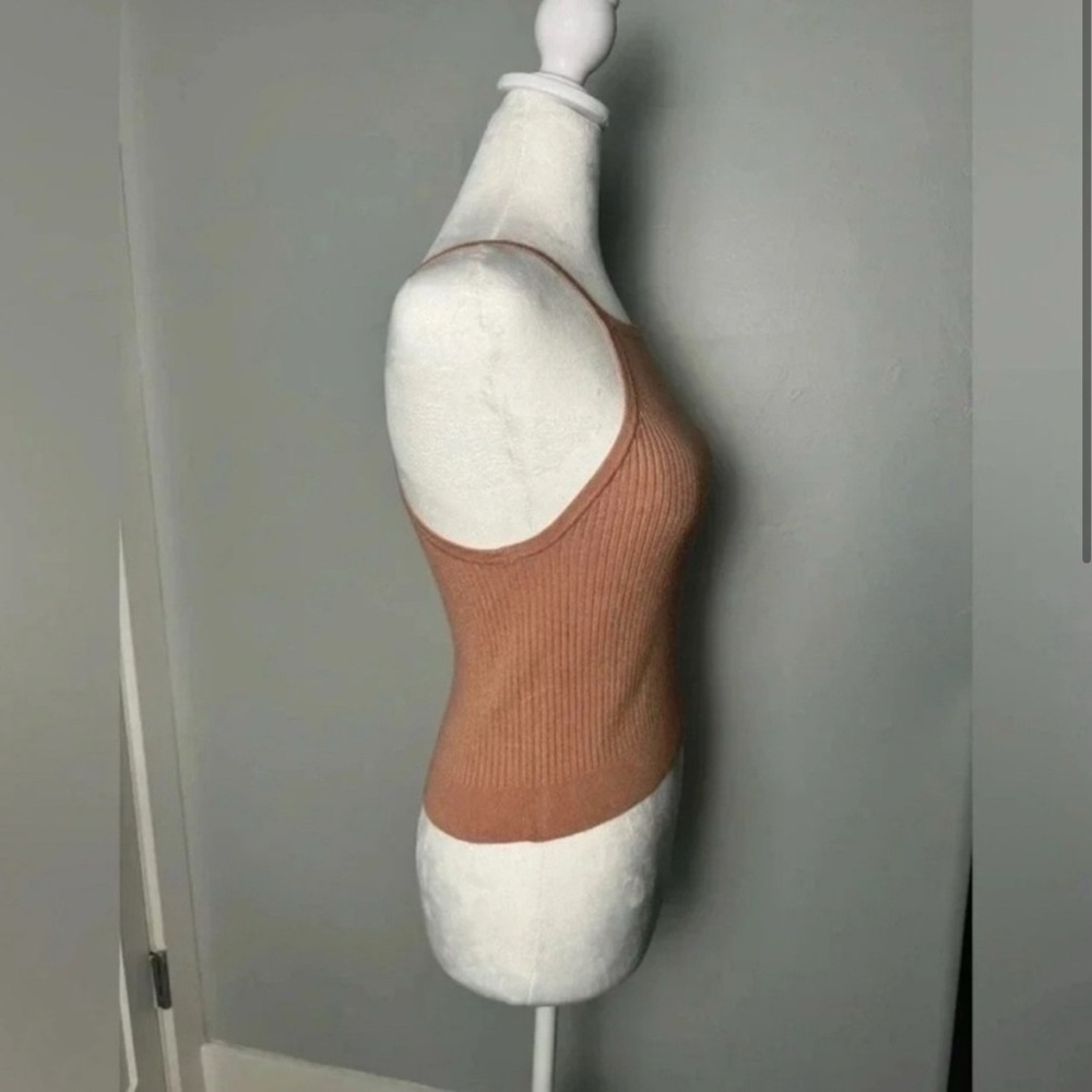 Brandy Melville Ribbed Tank Top/OS/Small - Picture 3 of 6